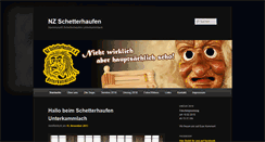 Desktop Screenshot of nz-schetterhaufen.de